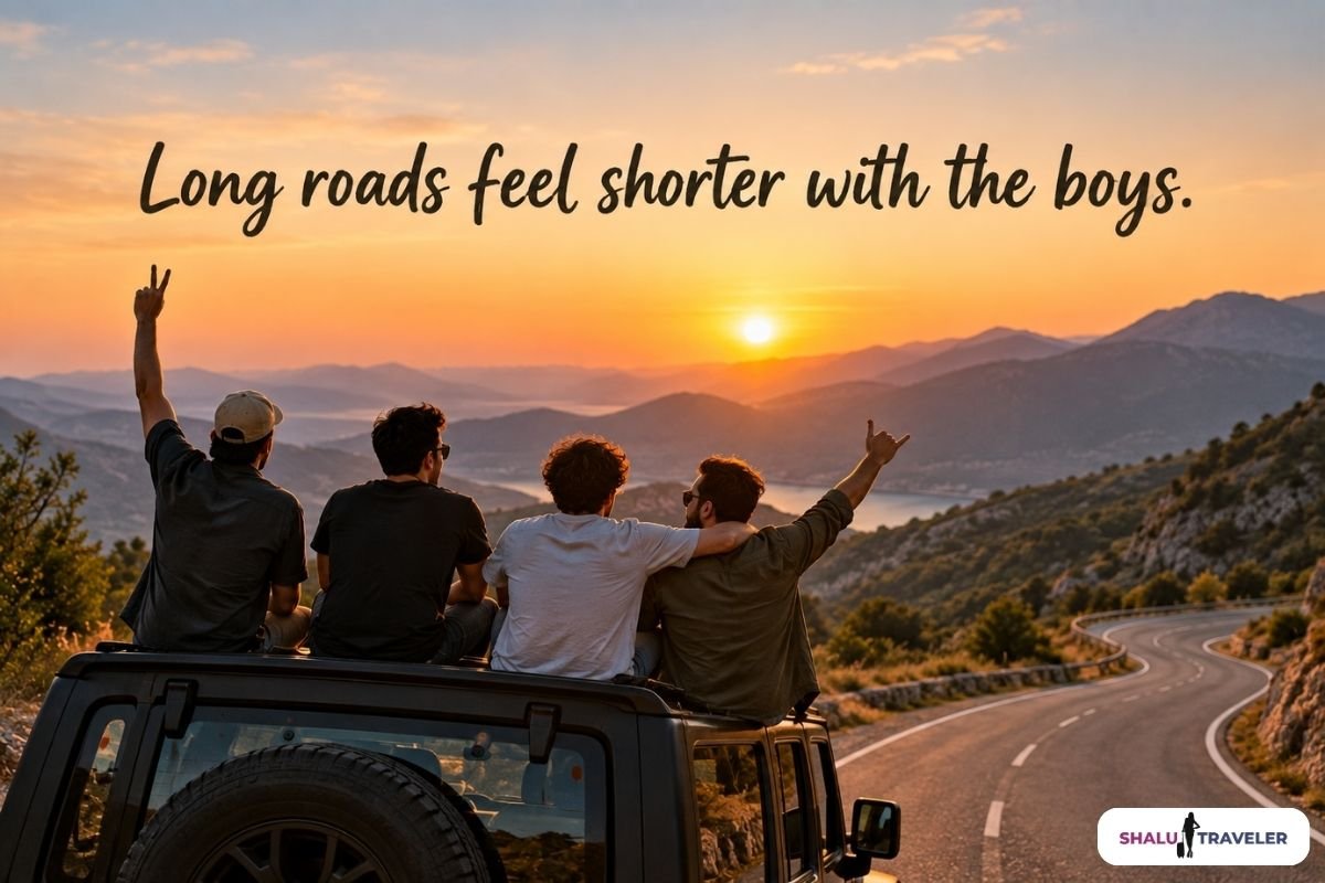 Boys Road Trip Quotes