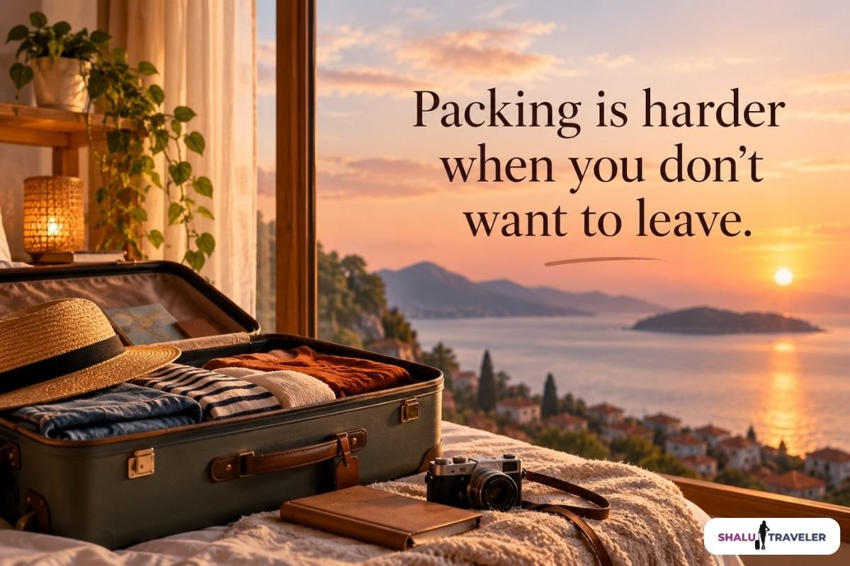 End of Vacation Sad Quotes