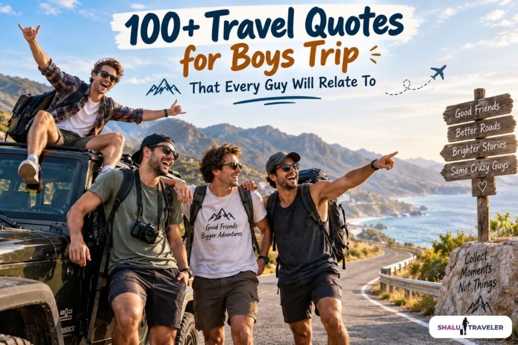 Travel Quotes for Boys Trip