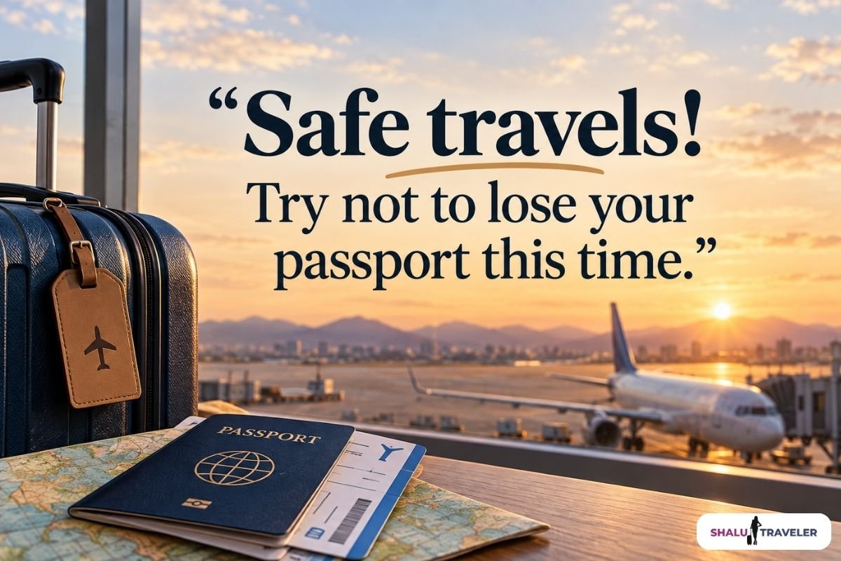 Funny Safe Travel Quotes